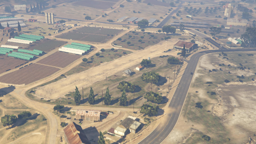 Aerial of McKenzie Field, Grapeseed